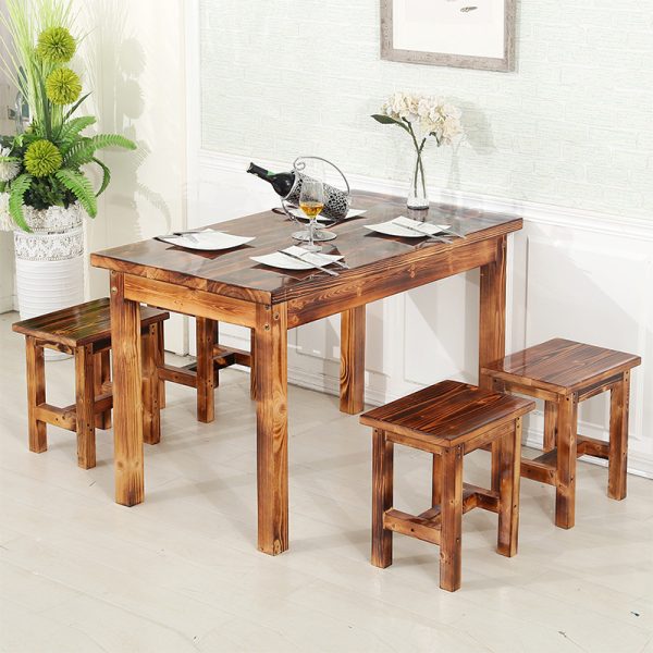 wooden dining table (1)