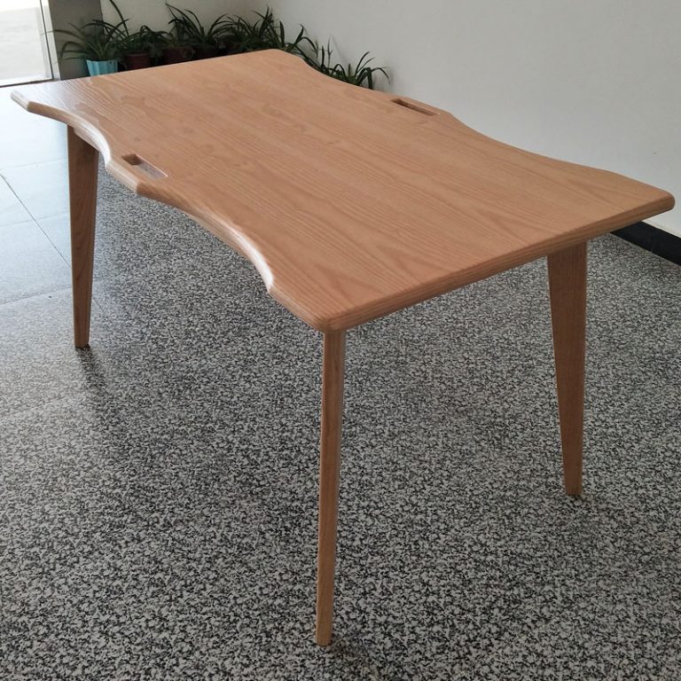 Nursing home dining table wooden dining table simple elderly dining