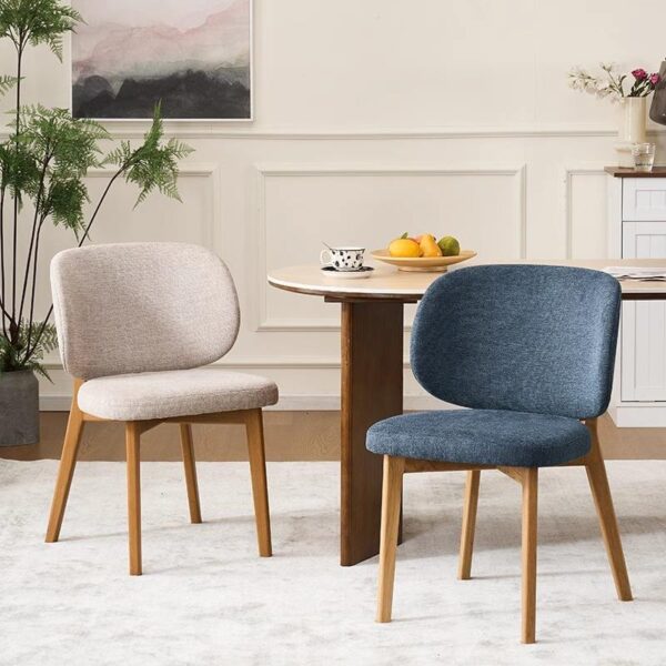 Modern Nordic luxury dining chair
