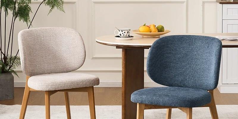 Modern Nordic luxury dining chair