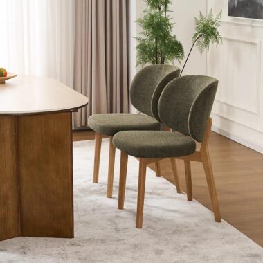 Modern Nordic luxury dining chair