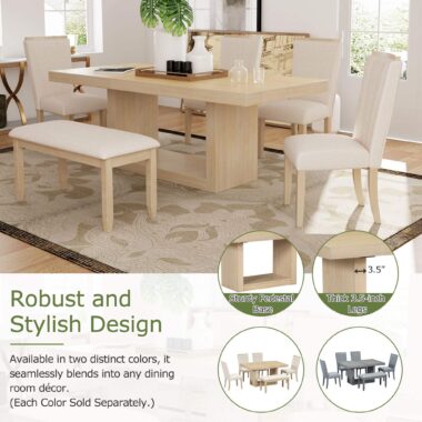 extendable pedestal dining table set