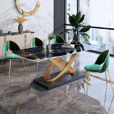 French style 8-seater dining table