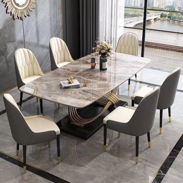 French style 8-seater dining table