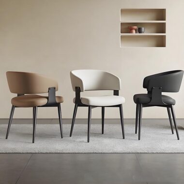 leather dining chair for home furniture