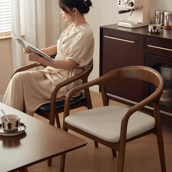 wooden armchair dining chairs