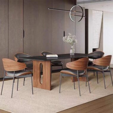 wood dining chairs for home