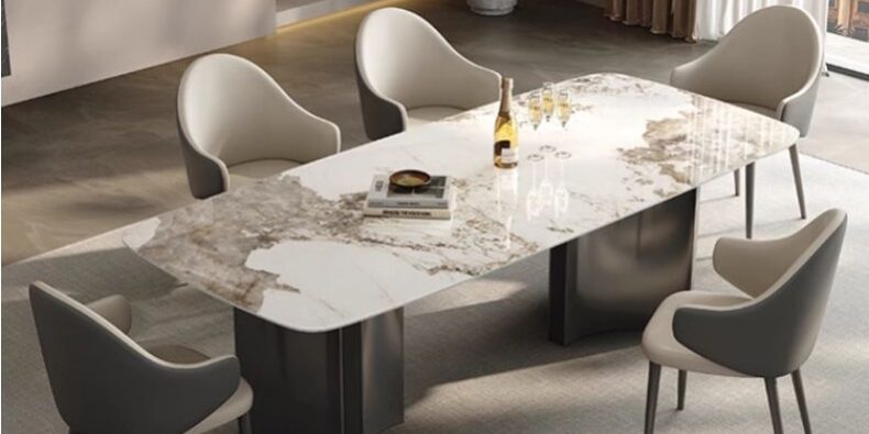 Luxury marble & stone dining table