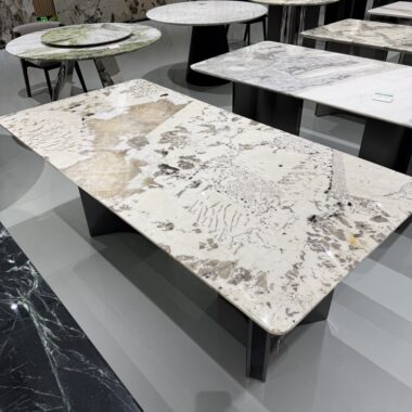Luxury modern marble dining table