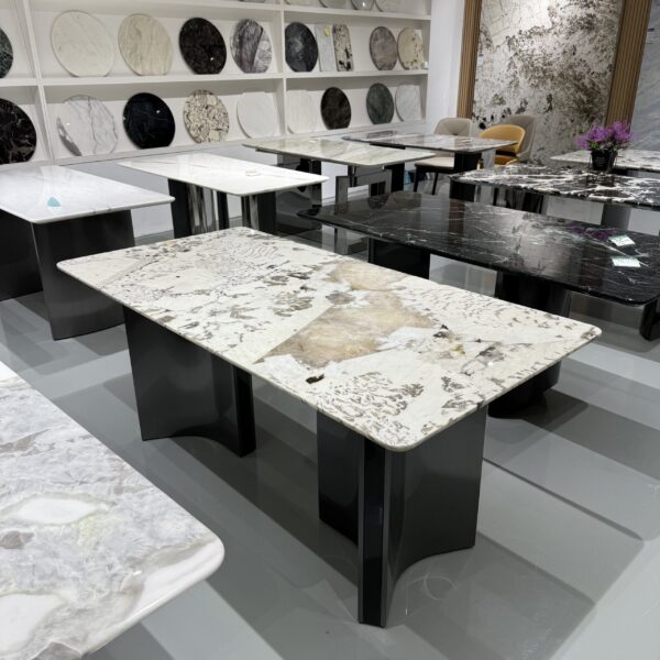 Luxury modern marble dining table