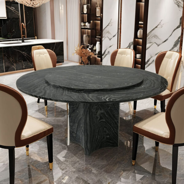 Luxury stone marble dining table