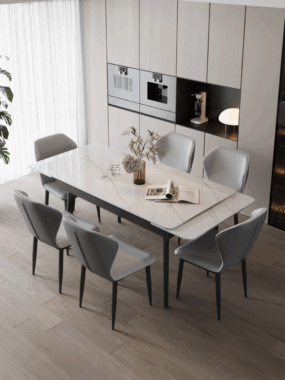 Extendable Sintered Stone Dining Table