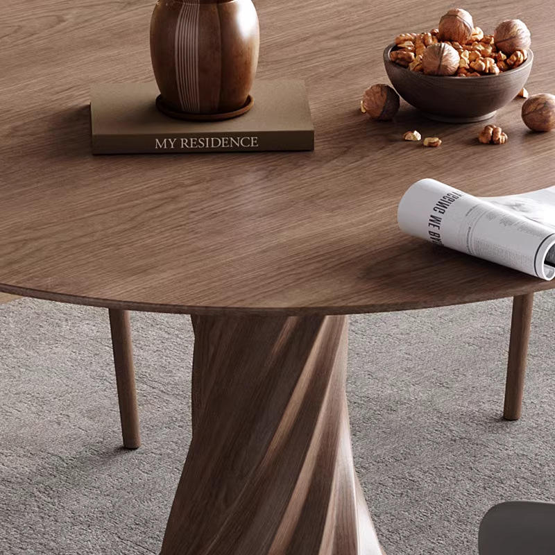 Modern antique solid wood dining table