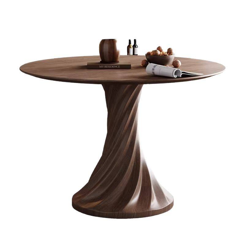Modern antique solid wood dining table