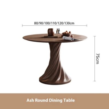 Modern antique solid wood dining table