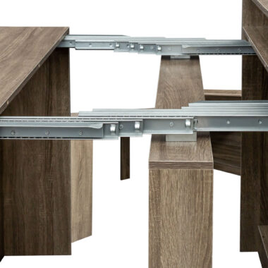 Traditional Modern Extendable Dining Table