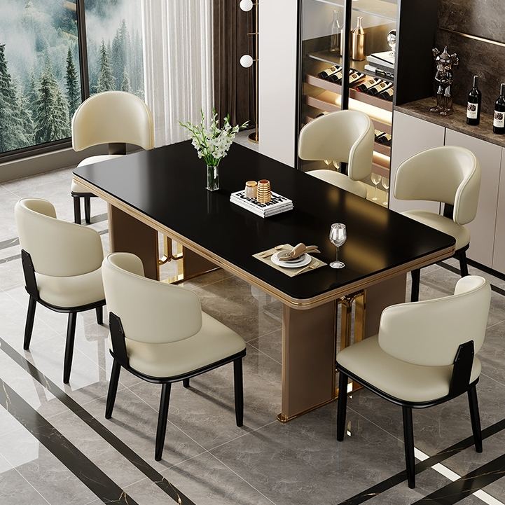 Luxury Nordic dining chairs set