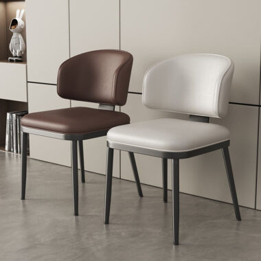 Luxury Nordic dining chairs set