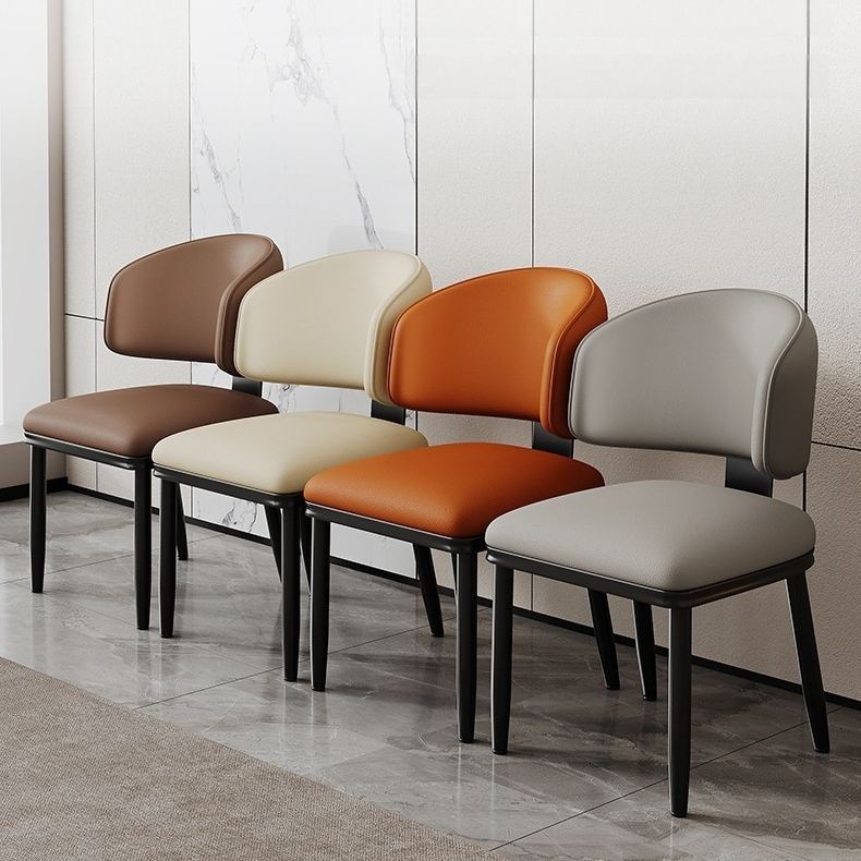 Luxury Nordic dining chairs set