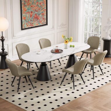 Modern upholstered dining room chairs