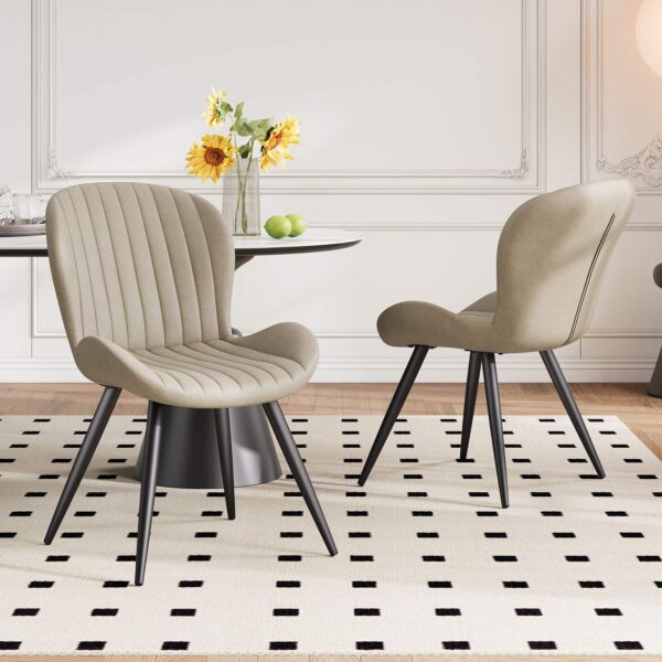 Modern upholstered dining room chairs
