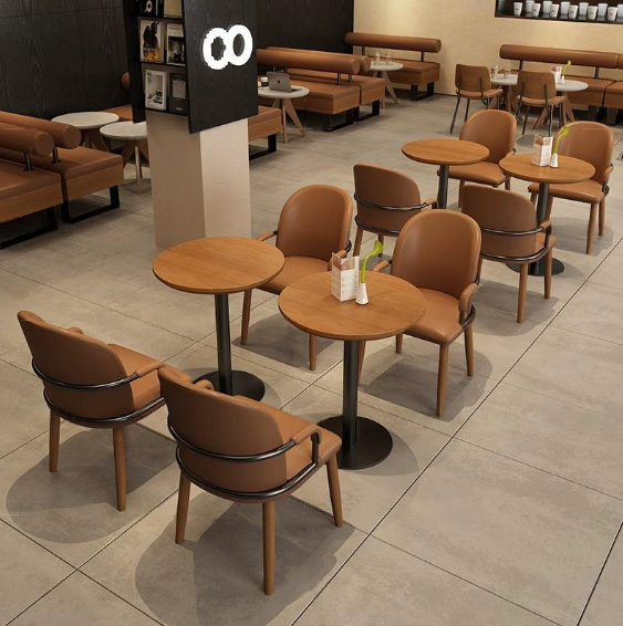 Solid wood dining table and Windsor chair set