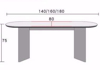 Solid wood and marble dining table set